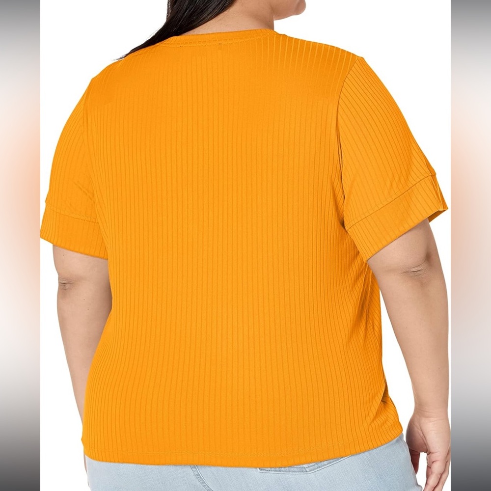 EUC TOMMY HILFIGER Sportswear XXL Henley Ribbed Top V-Neck 3-Button 3/4 Sleeve - Picture 10 of 10